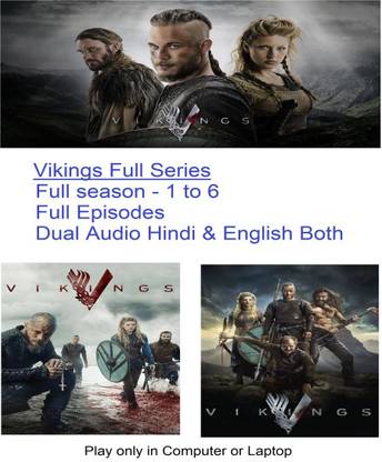 Vikings Full Series 1 to 6 in Hindi & English both play only in Computer or Laptop HD Quality without Poster
