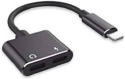 TekNex White 2 in 1 Dual Lightning Audio And Charger Adapter FOR iphone ,apple ,ios Phone Converter