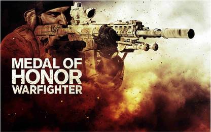 Medal of Honor Game Wall Poster For Room With Gloss Lamination M4 Paper Print