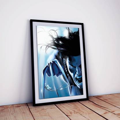 The Wolverine Poster With Frame For Home Décor Fine Art Print