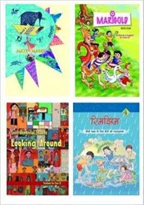 NCERT Class 4 Textbooks - All Subjects (Set Of 4 Books)