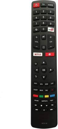 Nij TV Compatible For RC311S LED LCD TV Remote Control with Function Netflix YouTube Reconnect Remote Controller