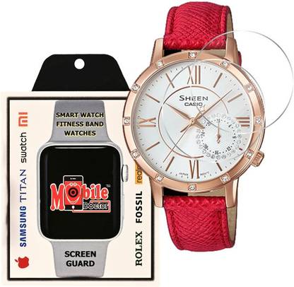 MOBILE DOCTOR Screen Guard for Casio | SHEEN | MULTI-HAND | SHE-3046GLP-7B