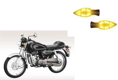 Buras Front, Rear LED Indicator Light for Hero Splendor pro classic