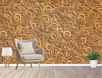 imbue Decorative Brown Wallpaper