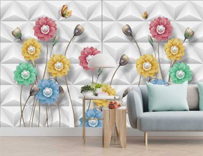 imbue Floral & Botanical Multicolor Wallpaper