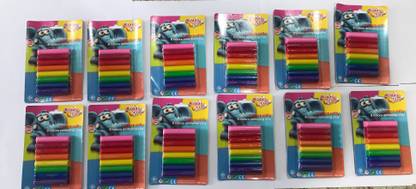 Kiddy Clay Modelling Clay - Pack of 12 - ST-100-8