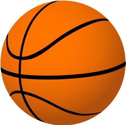 SINGHALTRADE basket ball size 7 orange colour Basketball - Size: 7