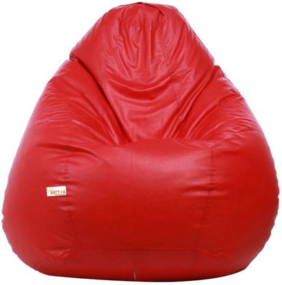 Sattva XXL Tear Drop Bean Bag Cover  (Without Beans)
