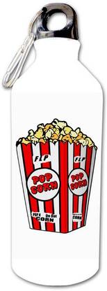 AKP SUBLIMATION Pop Corn Theme BB9 Sipper Bottle 600 ml 750 ml Bottle
