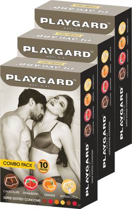 PLAYGARD Three COMBO PACK Condom