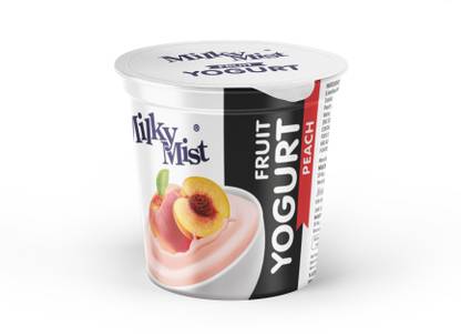 Milky Mist Stirred Peach Fruit Yogurt Peach