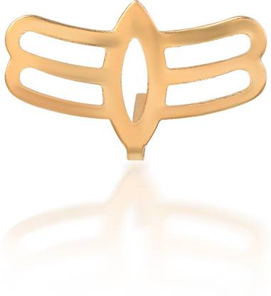 DULCI Golden The Third Eye of Lord Shiva Mahakaal Tripund Spiritual Charm Forehead Teeka/Tika/Tilak Puja Tool Applicator Deity Ornament Unisex Deity Ornament