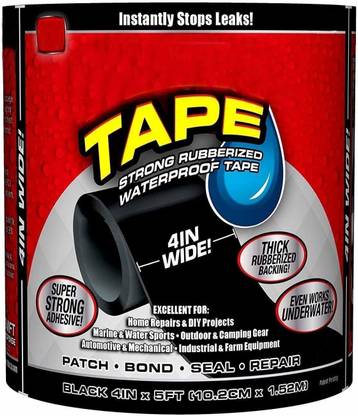 Sealer Tape 10 x 152cm Super Strong Rubber Waterproof Leak Adhesive Sealant Flex Sealer Tape 10 x 152cm Super Strong Rubber Waterproof Leak Adhesive Sealant Flex