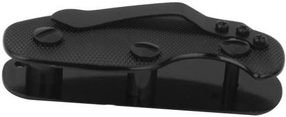 Maxxlite B01DBUP2C6 Imported Aluminum Key Holder Organizer Clip Keyring Keychain Tool (Black) Key Chain
