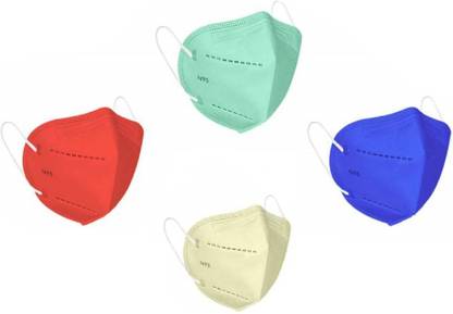 Sun LifeCare 5-Layer Reusable,Washable Outdoor Anti-Pollution, Dust Face Mask Multicolor N95_M08 Washable, Reusable, Water Resistant