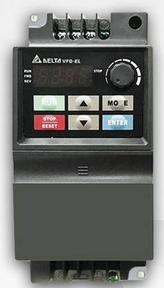 Delta VFD002EL21A - EL series 1 - Phase Delta AC Motor Drive Direct Drive Motor