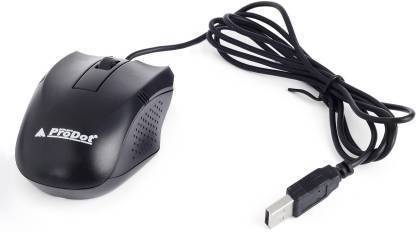Pixelz Infosys ProDot Universal Mu 253 S USB Wired Optical Mouse For Pc, Laptop, Desktop, Android TV, Smart TV,Mac Book (1000 Dpi) Wired Optical Mouse (USB 3.0, Black) Wired Ambidextrous Optical Mouse