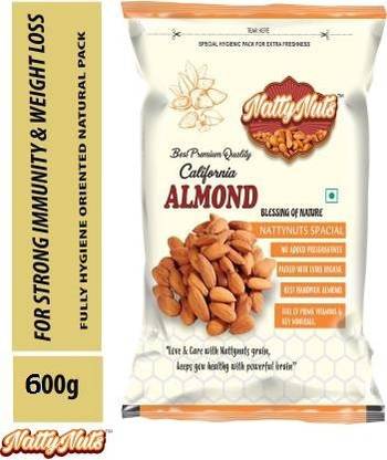 NattyNuts Californian Extra Prime Almonds Combo Pack Almonds