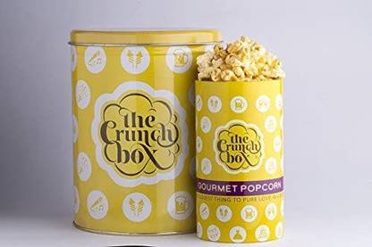 THE CRUNCH BOX Classic Pizza Krunch Popcorn Tin Pizza Popcorn