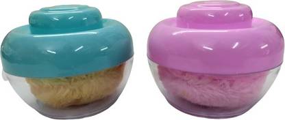 S Mark Smark Powder Puff with Unbreakable and Soft Puff for Babies (2pcz)