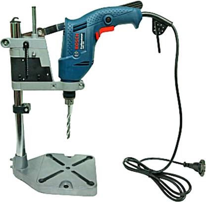 BOSCH GBM 350 POWER DRILL WITH DRILL STAND Pistol Grip Drill