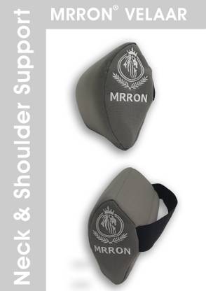 MRRON VELARR Series Memory Foam Head Rest Cushion For Car or Office Chair- Neck Pillow Neck Support