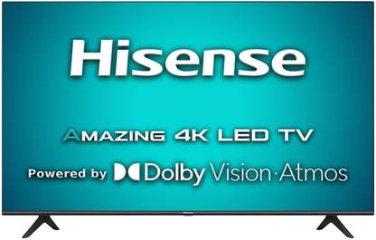 Hisense A71F 146 cm (58 inch) Ultra HD (4K) LED Smart Android TV with Dolby Vision & ATMOS