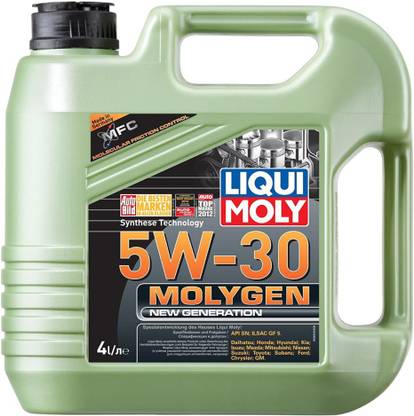 Liqui Moly Molygen New Generation 5W30 4 L Fully Synthetic Engine Oil From Germany Full-Synthetic Engine Oil