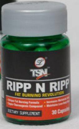 TSN RIPP N RIPP Natural Fat Burner For Weight Loss And Energy Booster (30 CAPSULES)