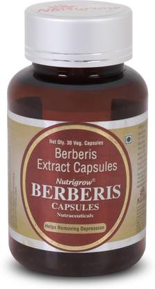 NUTRIGROW Berberis Vulgaris Ext. 500mg 30 capsule (1)