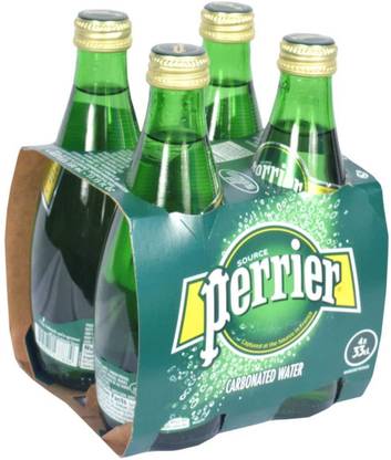 PERRIER Carbonated Water (Sparkling Water) 330ml Glass Bottle Glass Bottle