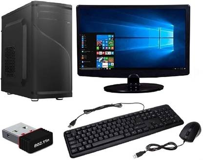 Assembled 1ST Core i5 (5th Gen) (2 GB DDR3/320 GB/Free DOS/15.1 Inch Screen/CI51ST Desktop Computer (Core I5 Processor, H55 Motherboard, 2GB DDR3 RAM, 320GB SATA HDD, Out DVD Drive, WiFi))