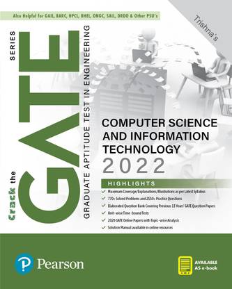 GATE Computer Science and Information Technology 2022 | By Pearson