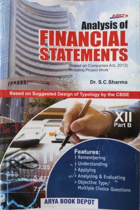 Analysis of Financial Statements - Including Project Work (Class - 12 Part - B) 4th Edition