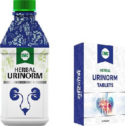 IMC HERBAL URINORM SYRUP & HERBAL URINORM TABLETS COMBO