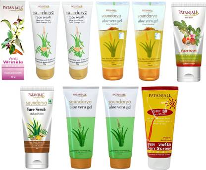 PATANJALI Saundarya Face kit Combo ( Pack of 10 )