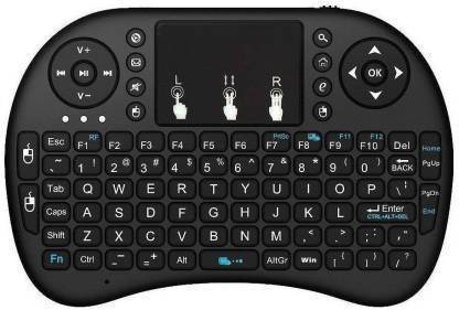 Vacotta Mini Wireless Keyboard with Touchpad Mouse 2.4GHz Remote Controller Wireless Handheld Multi-device Keyboard Compatible with Desktop, Laptop, Mac Easy to Use,Plug and Play,Quick, Comfy Durable body