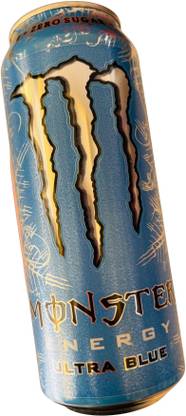 Monster Energy Ultra Blue Zero Sugar Energy Drink Can Imported 500ml Energy Drink