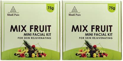 Khadi Pure Mix Fruit Mini Facial Kit - 75g (Faridabad)HR