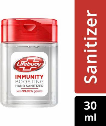 LIFEBUOY Total 10 Immunity Boosting  - 30 ml Hand Sanitizer Bottle