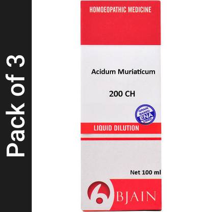 Bjain Acidum Muriaticum 200 CH Dilution