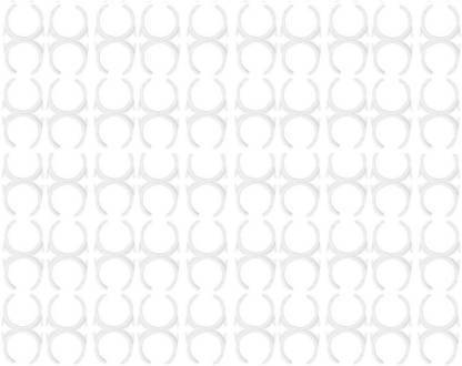 nectar water RO Water Purifier Double Clip Clamp/Clip Set- X-Clamp 2.5" (Pack Of 100) Hose Clamps