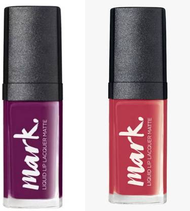 AVON Mark liquid lip matte lipstick ( HELLO WEEKEND+FABULOSITY)- 7ml+7ML