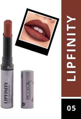 INCOLOR Lipfinity, Long Lasting, Matte Finish & Soft Creamy Liquid Lipstick Shade 05