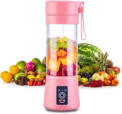 AWESOME 4 Blades Portable Electric Blender for All Fruits & Vegetables (Multi-color) Mixer Blender Blade
