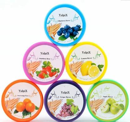 VULPIX OBN Nail Polish Remover Pads Wet Wipes Pack of 6