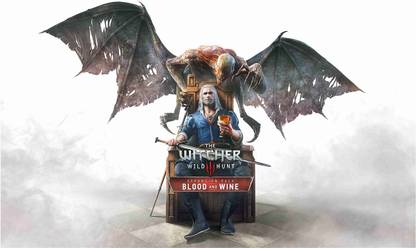 The Witcher Game Wall Poster For Room With Gloss Lamination M21 Paper Print