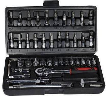 CLEVERZONE Tool Kit & Screwdriver and Socket Set Multi Purpose Combination Tool Socket Set. Socket Set