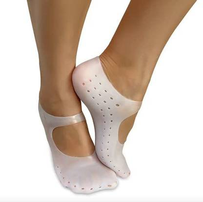 COIF Silicone Socks, Moisturising Socks Foot Anti-Cracking Protector Foot Care Foot Support